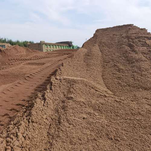 厂家批发供应河沙用于水泥混凝土建筑材料专用沙地点山东海阳河沙